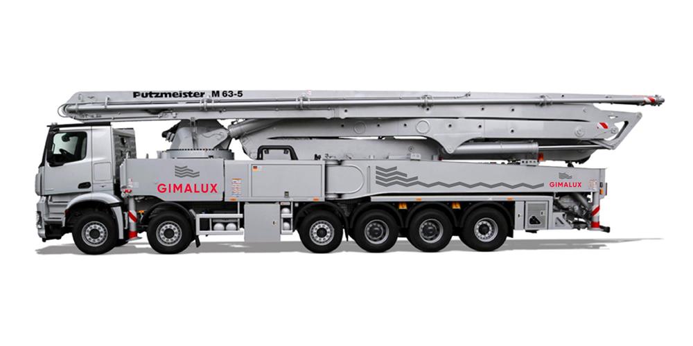 Putzmeister M63.5 - Accueil